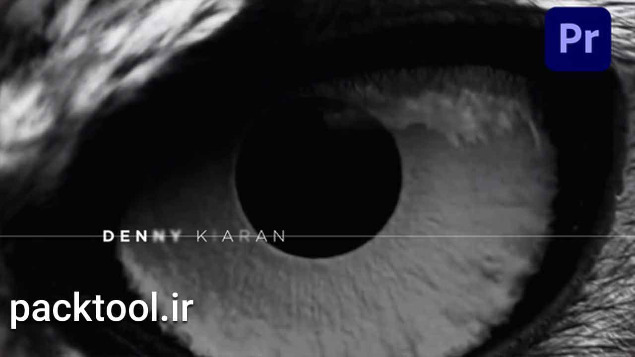 دانلود پروژه آماده پریمیر پرو اوپنر تایتل گلیچ Glitch Opening Titles