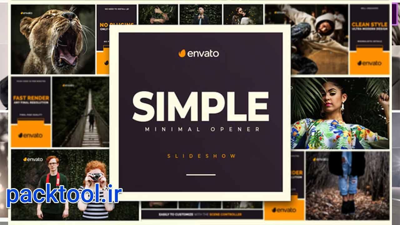 دانلود پروژه آماده پریمیر پرو اوپنر ساده Simple Opener