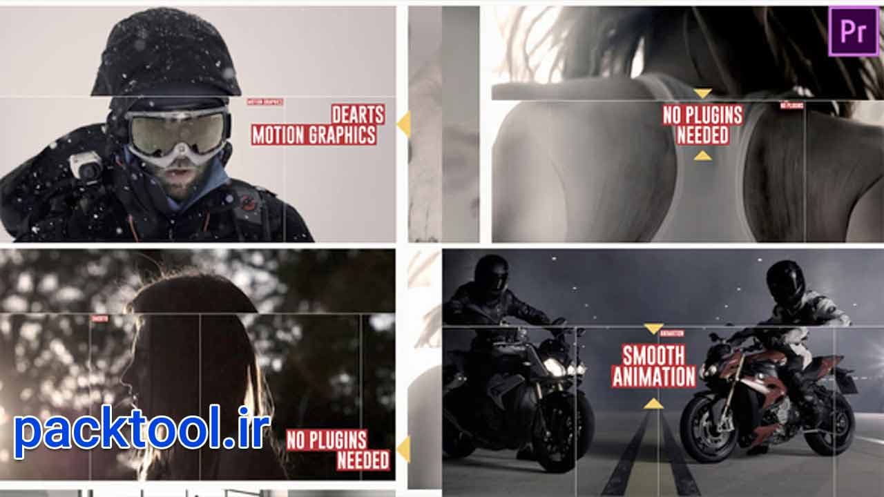 دانلود پروژه آماده پریمیر اینترو Open Intro
