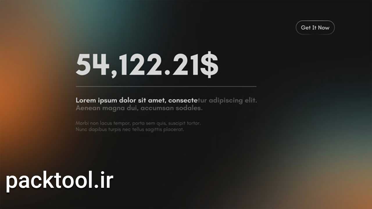 دانلود پروژه آماده پریمیر پرو المان های اینفوگرافیک Elegant Infographic