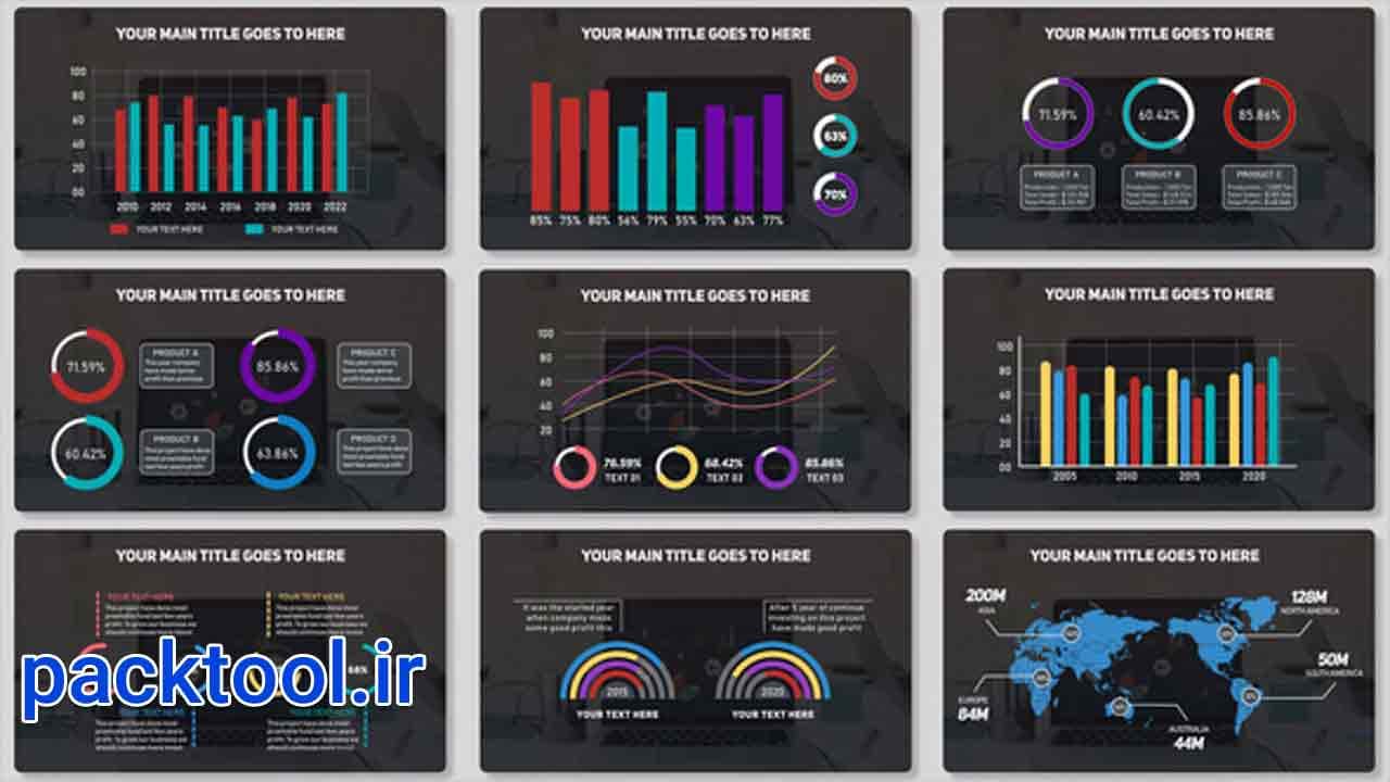 دانلود پروژه آماده پریمیر اینفوگرافیک مینیمال Minimalisic Infographic