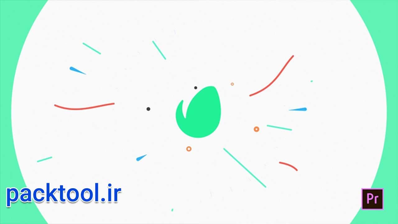 دانلود پروژه آماده پریمیر پرو لوگو موشن فلت Flat Logo
