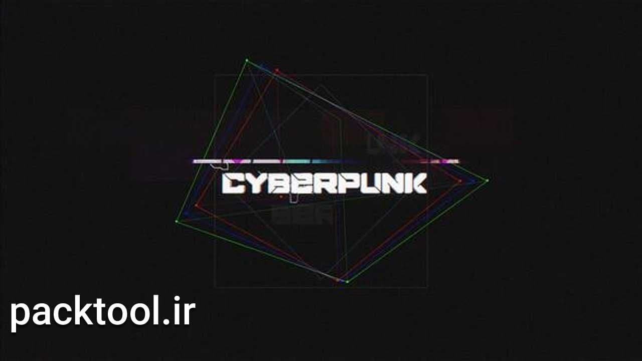 دانلود پروژه آماده پریمیر لوگو موشن سبک گلیچ Glitch Logo
