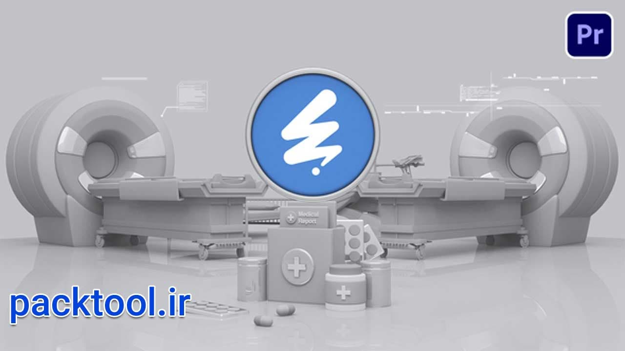 دانلود پروژه آماده پریمیر پرو لوگو پزشکی Medical Logo