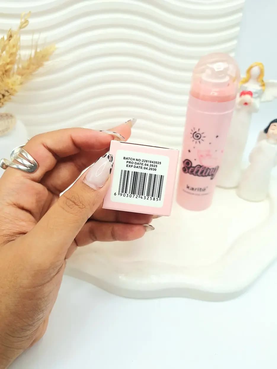 اسپری فیکس کاریته 𝑲𝑨𝑹𝑰𝑻𝑬 طرح گربه صورتی — تصویر ۵