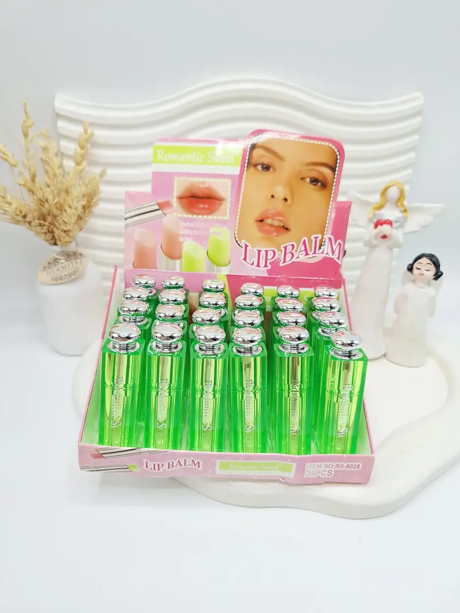 بالم لب حرارتی طرح دیور Dior مدل سبز — تصویر ۲