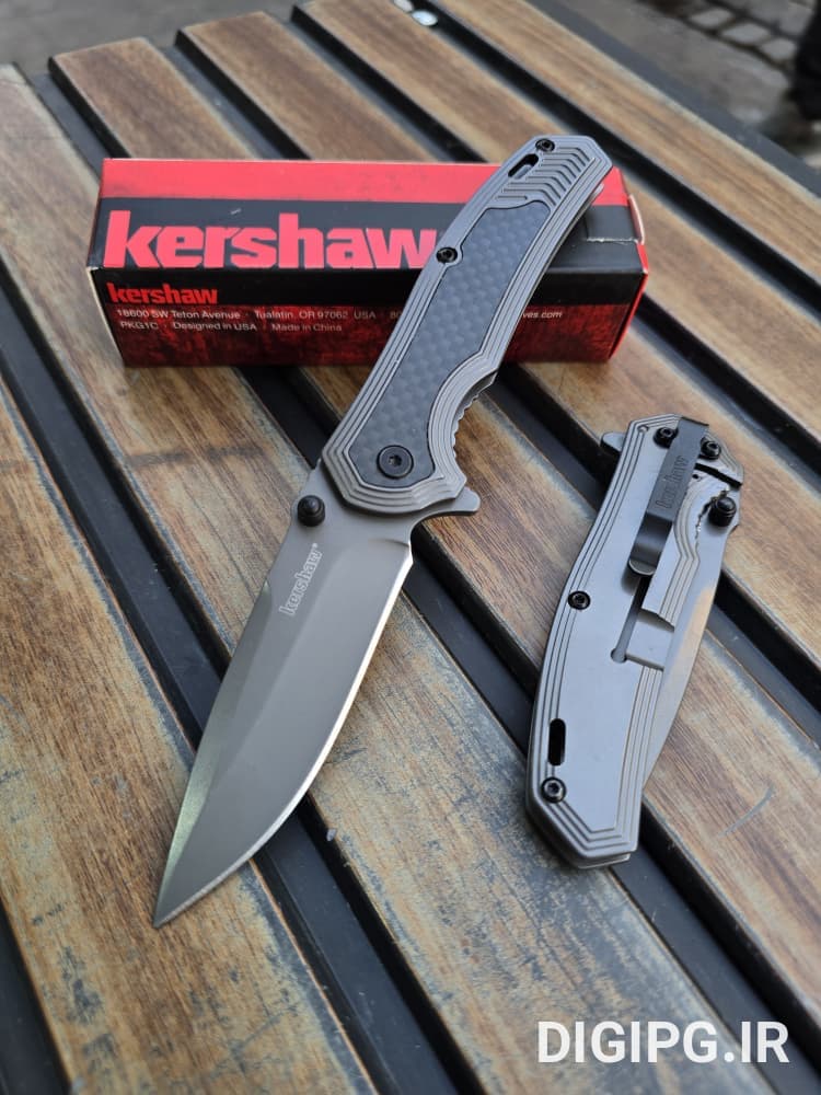 چاقوی حرفه‌ای مدل Kershaw با طراحی مدرن و کیفیت ممتاز — تصویر ۲