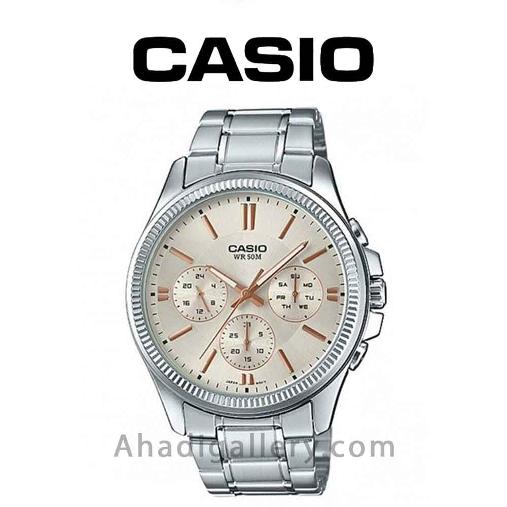 ساعت مچی مردانه کاسیو (CASIO) مدل MTP-1375D-7A2VDF — تصویر ۸