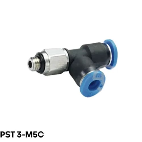 سه راهی مینیاتوری بغل رزوه پنوماتیک (CDC) 3-M5C
