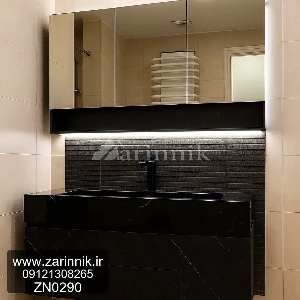 روشویی مدرن زرین نیک کد ZN0290 — تصویر ۲