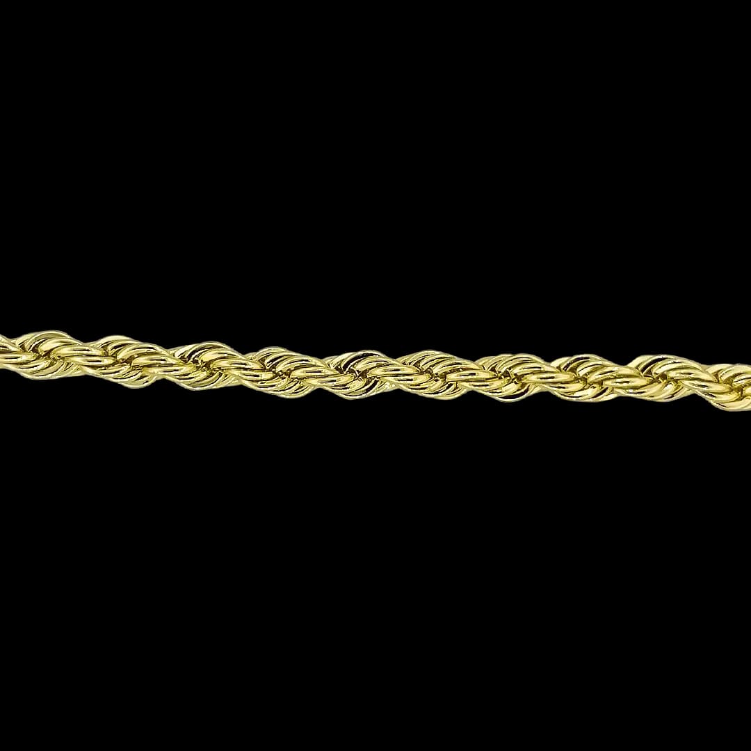 گردنبند طنابی ضخیم (Chunky Rope Twisted Chain Necklace) — تصویر ۳