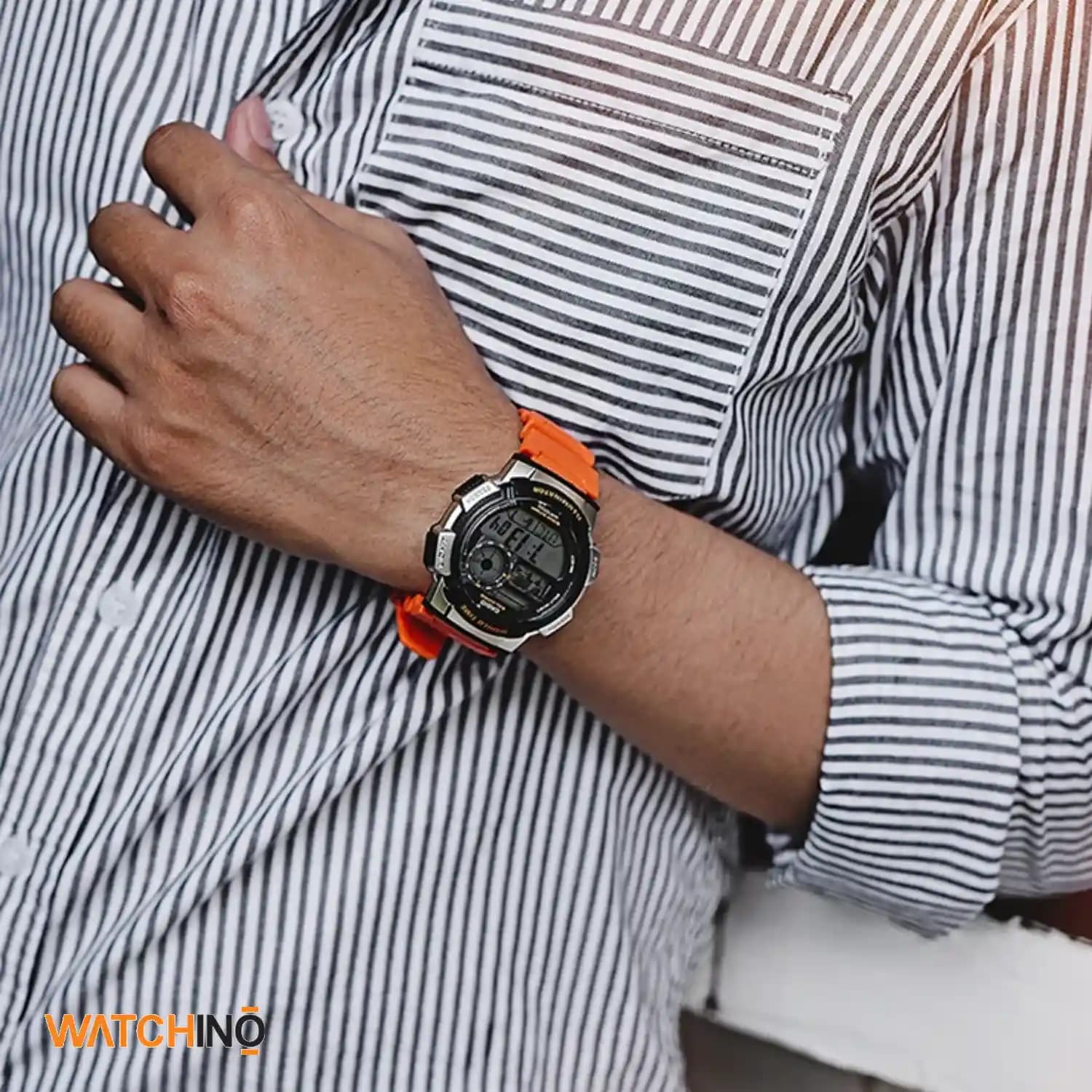 ساعت مچی دیجیتال مردانه کاسیو مدل AE-1000W-4B — تصویر ۴