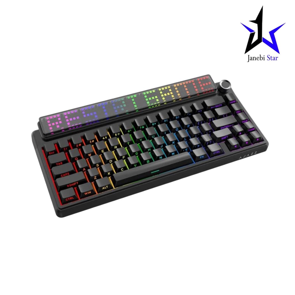 کیبورد گیمینگ Ajazz مدل Pixel68 DOT MATRIX 8K Wireless Black — تصویر ۴