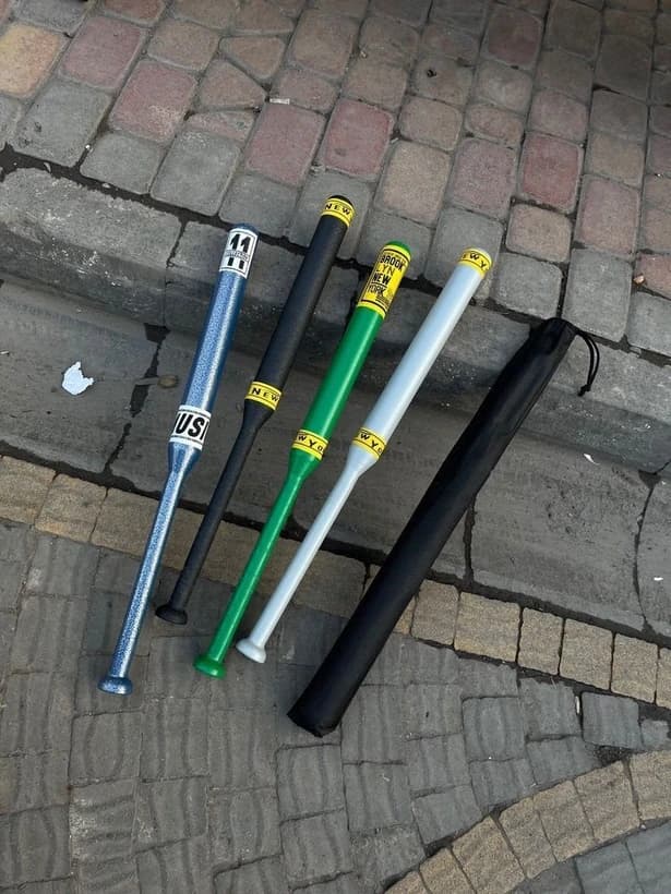 چوب بیسبال فلزی ۷۵ سانت بهمراه کاور