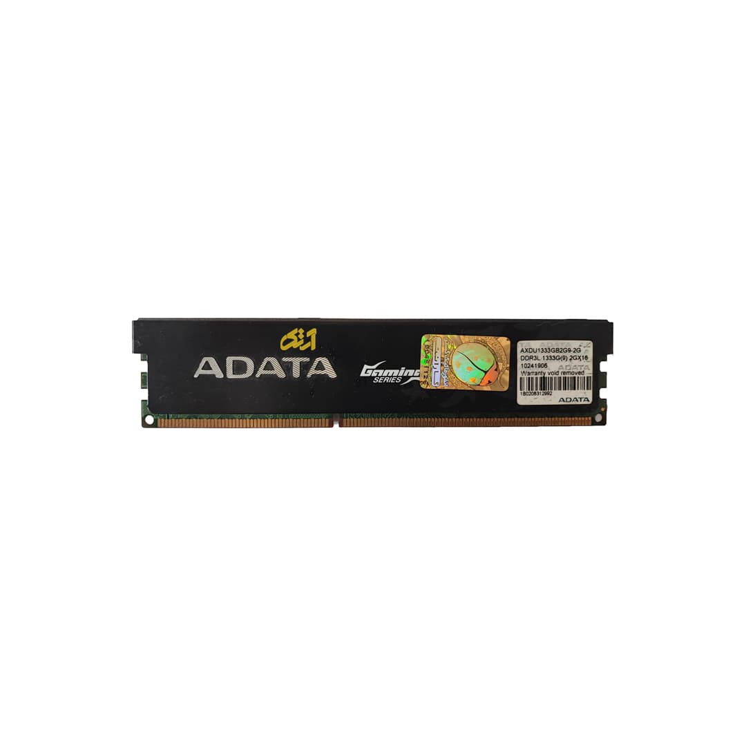 رم کامپیوتر Adata 1333 Mhz 2G PC3L — تصویر ۲