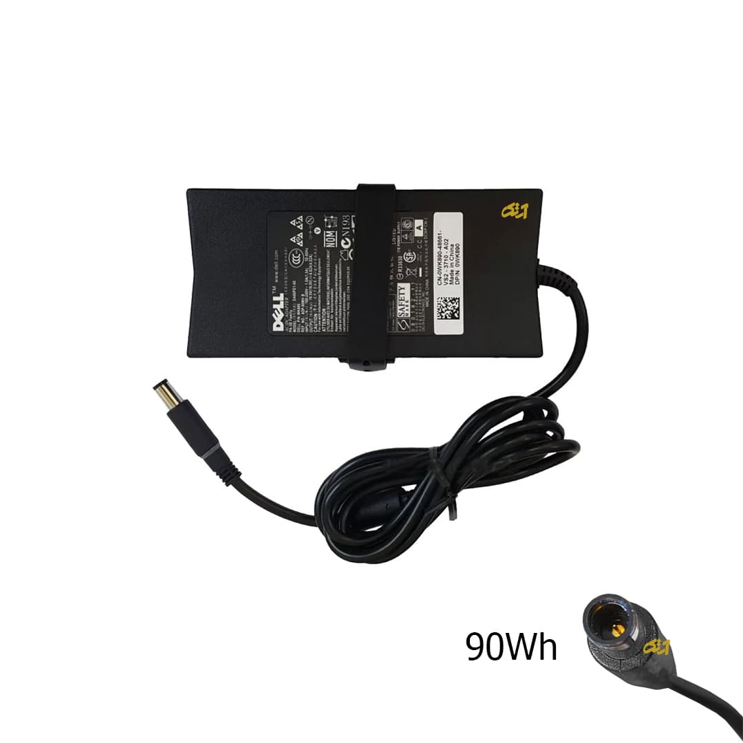 آداپتور شارژر لپ تاپ دل .19.5 ولت 4.62 آمپر adaptor laptop Dell XPS M140