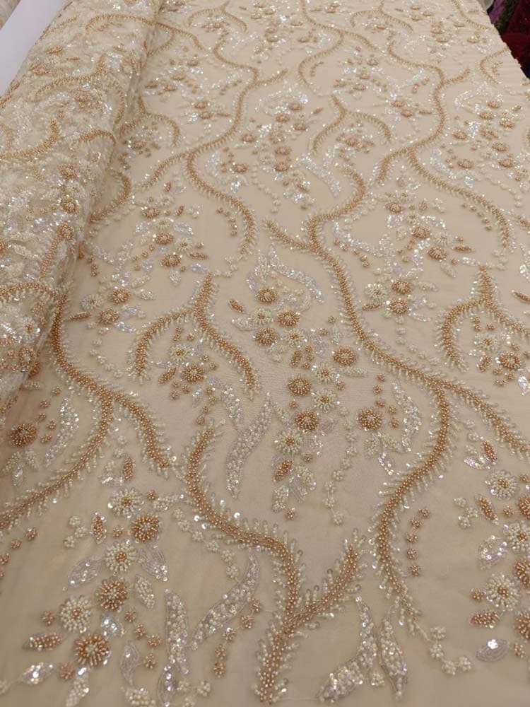 پارچه توری مجلسی ملیله 1