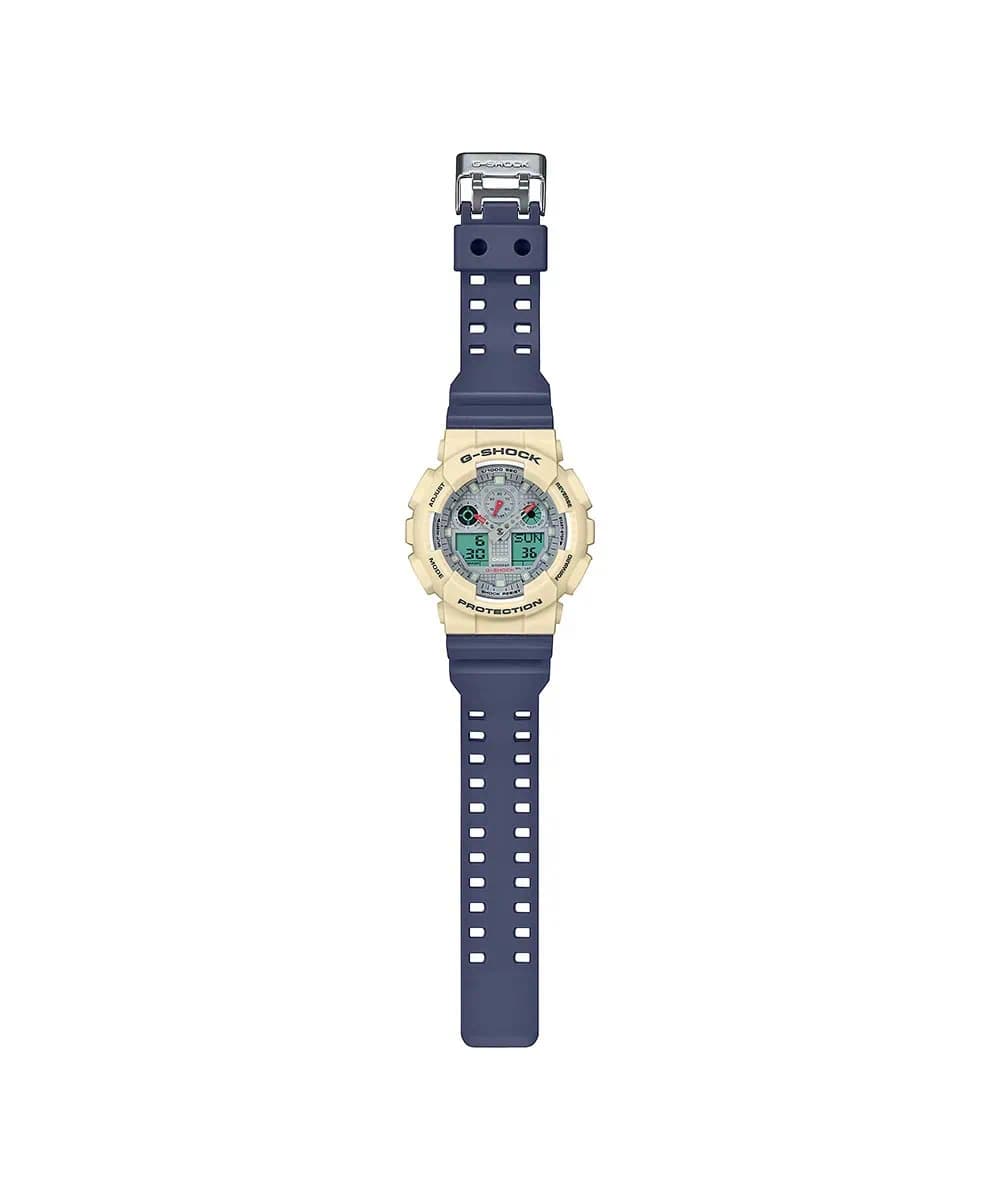 ساعت مچی مردانه جی‌شاک کاسیو مدل GA-100PC-7A2DR — تصویر ۷