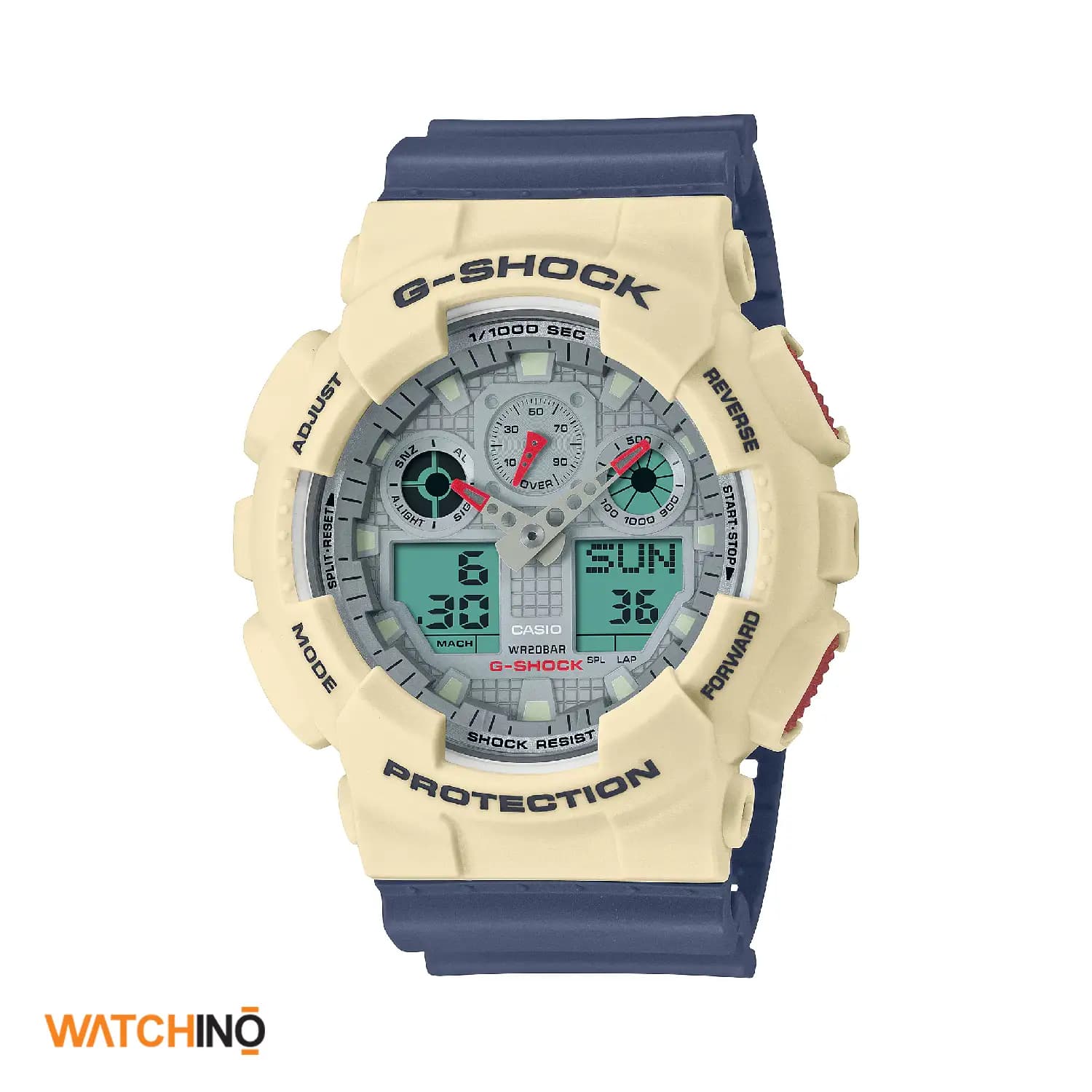 ساعت مچی مردانه جی‌شاک کاسیو مدل GA-100PC-7A2DR
