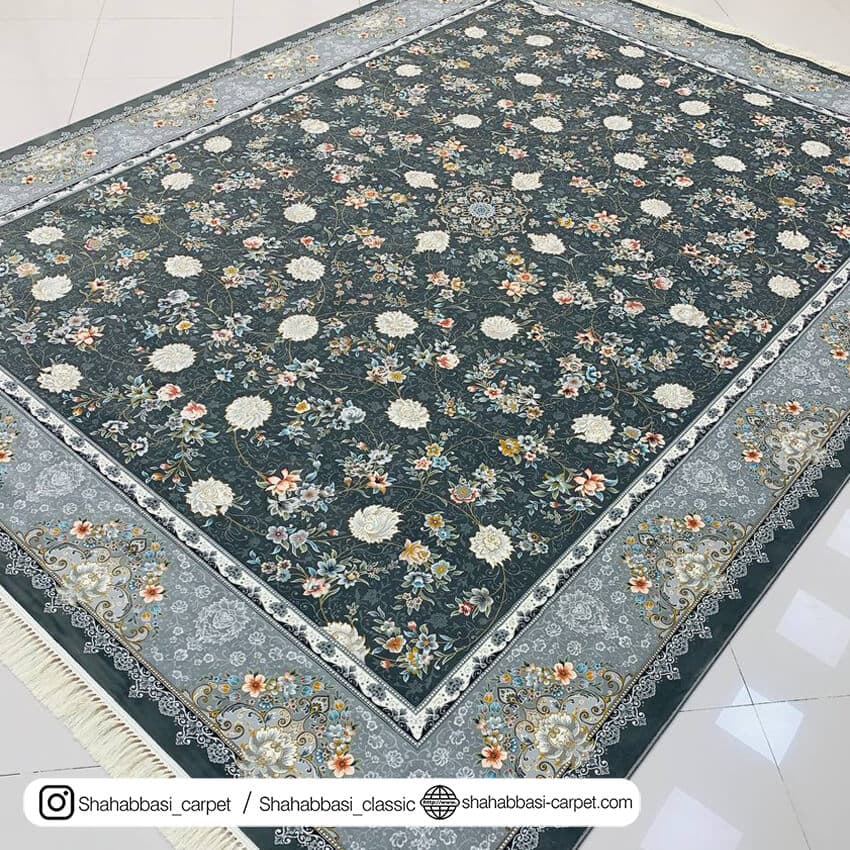 فرش ماشینی کد 3086 دودی