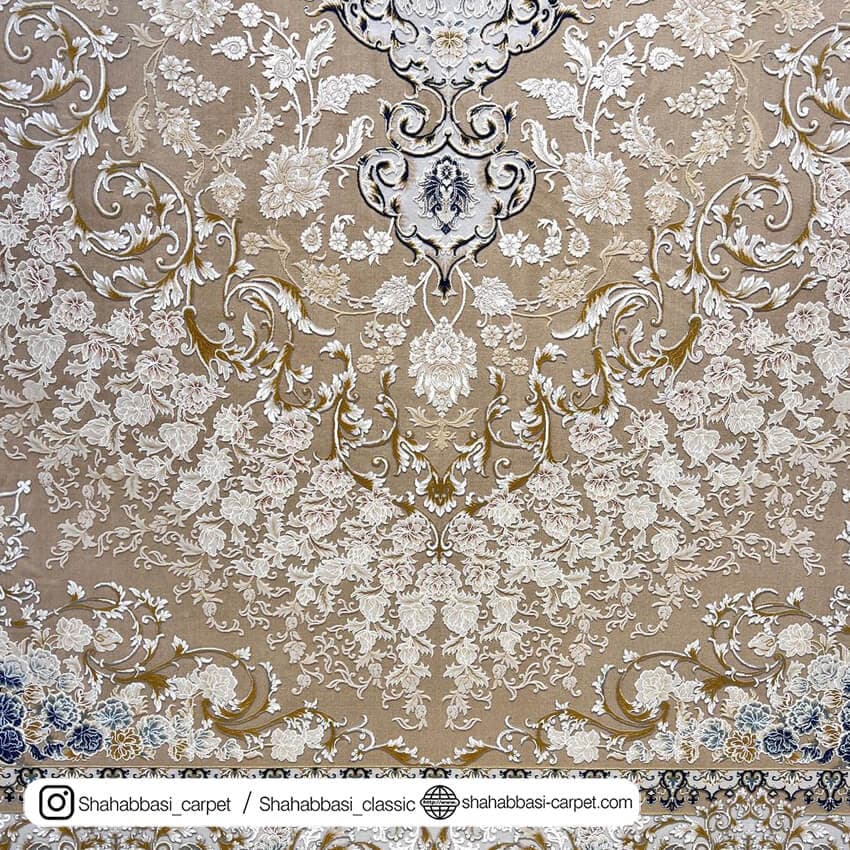 فرش ماشینی کد 3087 نسکافه ای — تصویر ۳