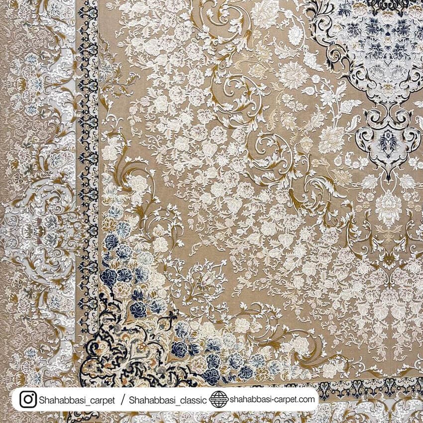 فرش ماشینی کد 3087 نسکافه ای — تصویر ۴