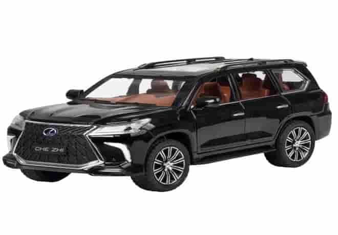 ماکت ماشین شاسی‌بلند لکسوس با مقیاس 1:24 چه ژی مدل LX570