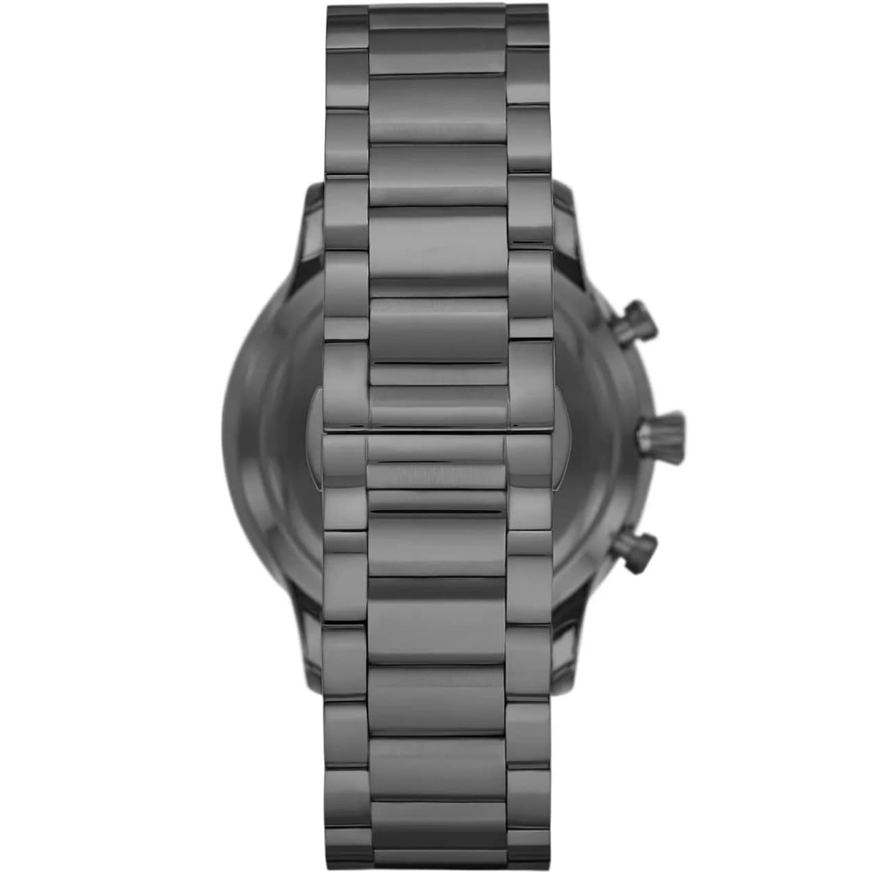 ساعت مچی مردانه کرنوگراف با صفحه مشکی و بند آبی Emporio Armani مدل AR11328 — تصویر ۳