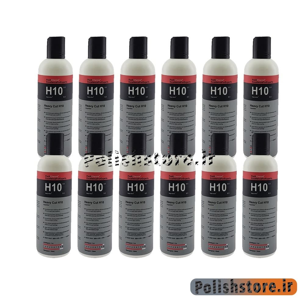 پک 12 عددی پولیش زبر پوچمی پلاس (صادراتی) کوچک Poch Chemie+ H10 Heavy Cut