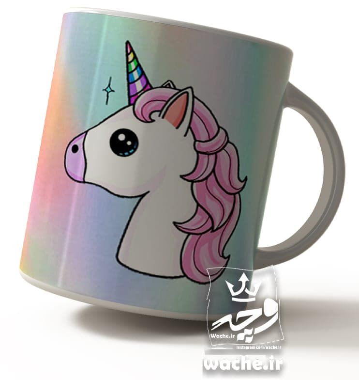 ماگ سرامیکی طرح یونیکورن Unicorn