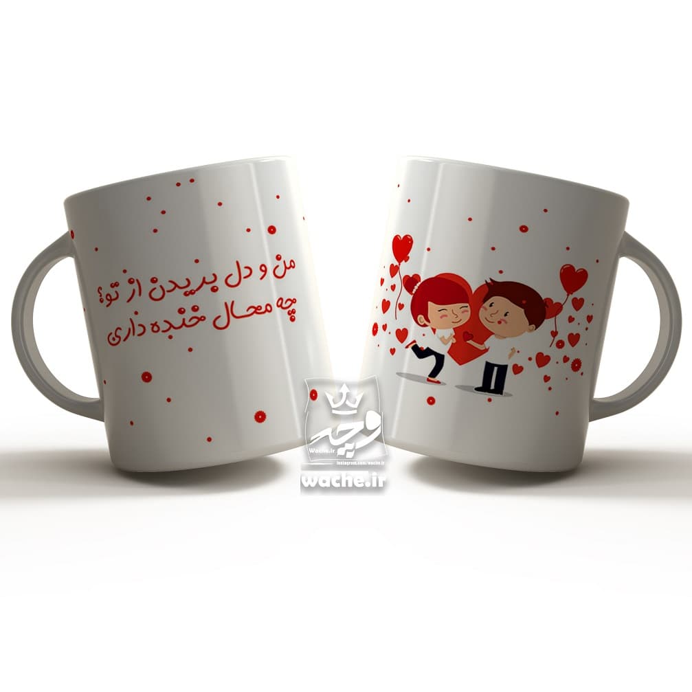 ماگ سرامیکی طرح محال