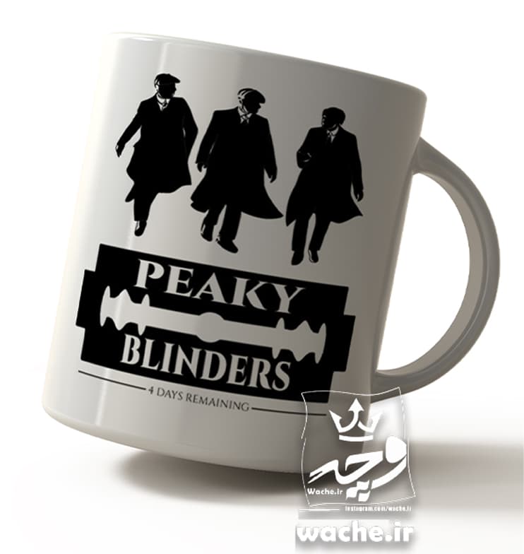 ماگ سرامیکی طرح پیکی بلایندرز Peaky Blinders
