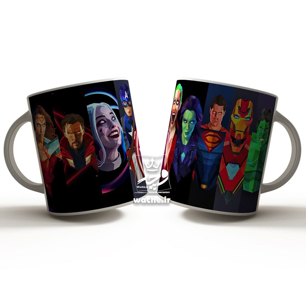 ماگ سرامیکی طرح قهرمانان مارول Marvel