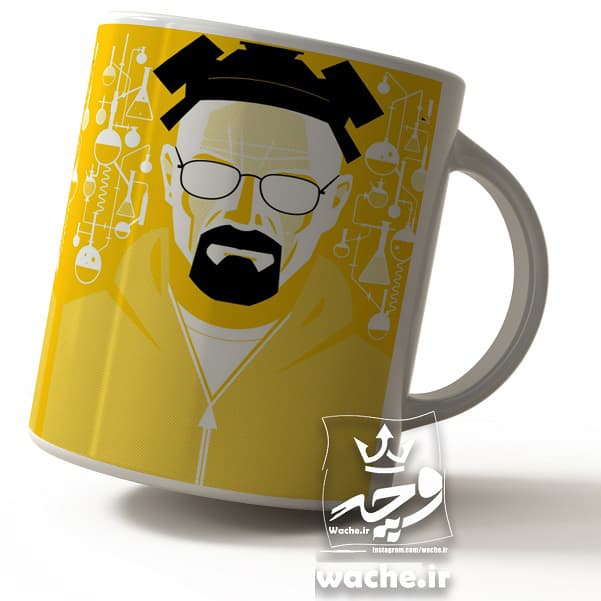 ماگ سرامیکی طرح بریکینگ بد breaking bad