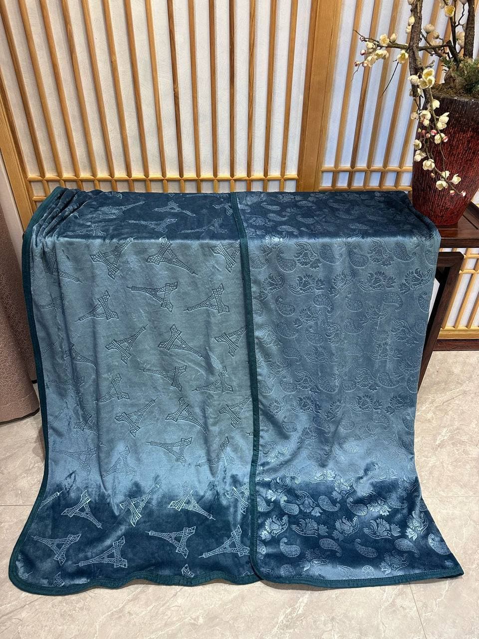 پتو مسافرتی super soft چهارفصل تک نفره