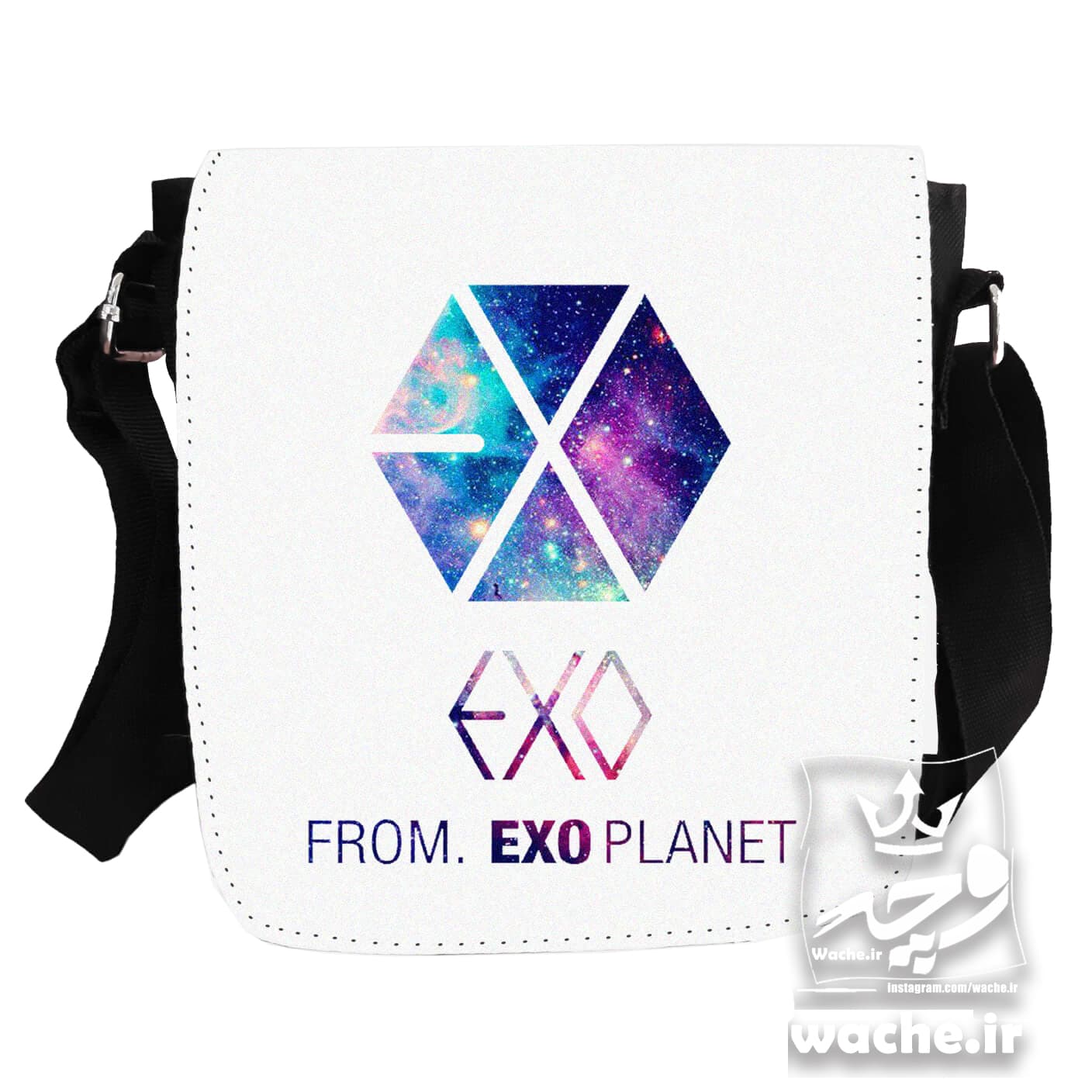 کیف دوشی لوگو EXO
