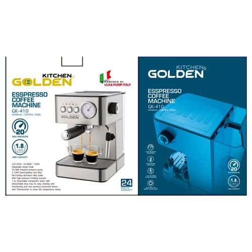 اسپرسوساز گلدن کیچن مدل GOLDEN KITCHEN GK-410 — تصویر ۲