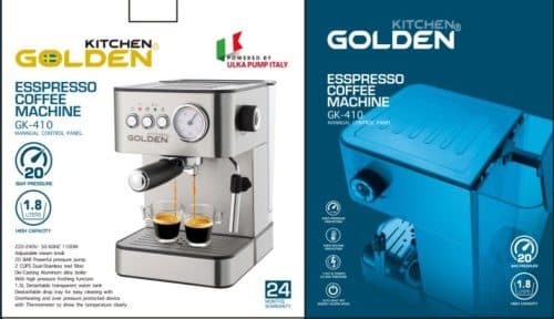 اسپرسوساز گلدن کیچن مدل GOLDEN KITCHEN GK-410 — تصویر ۳
