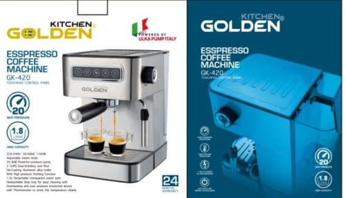 اسپرسوساز گلدن کیچن مدل GOLDEN KITCHEN GK-420 — تصویر ۳