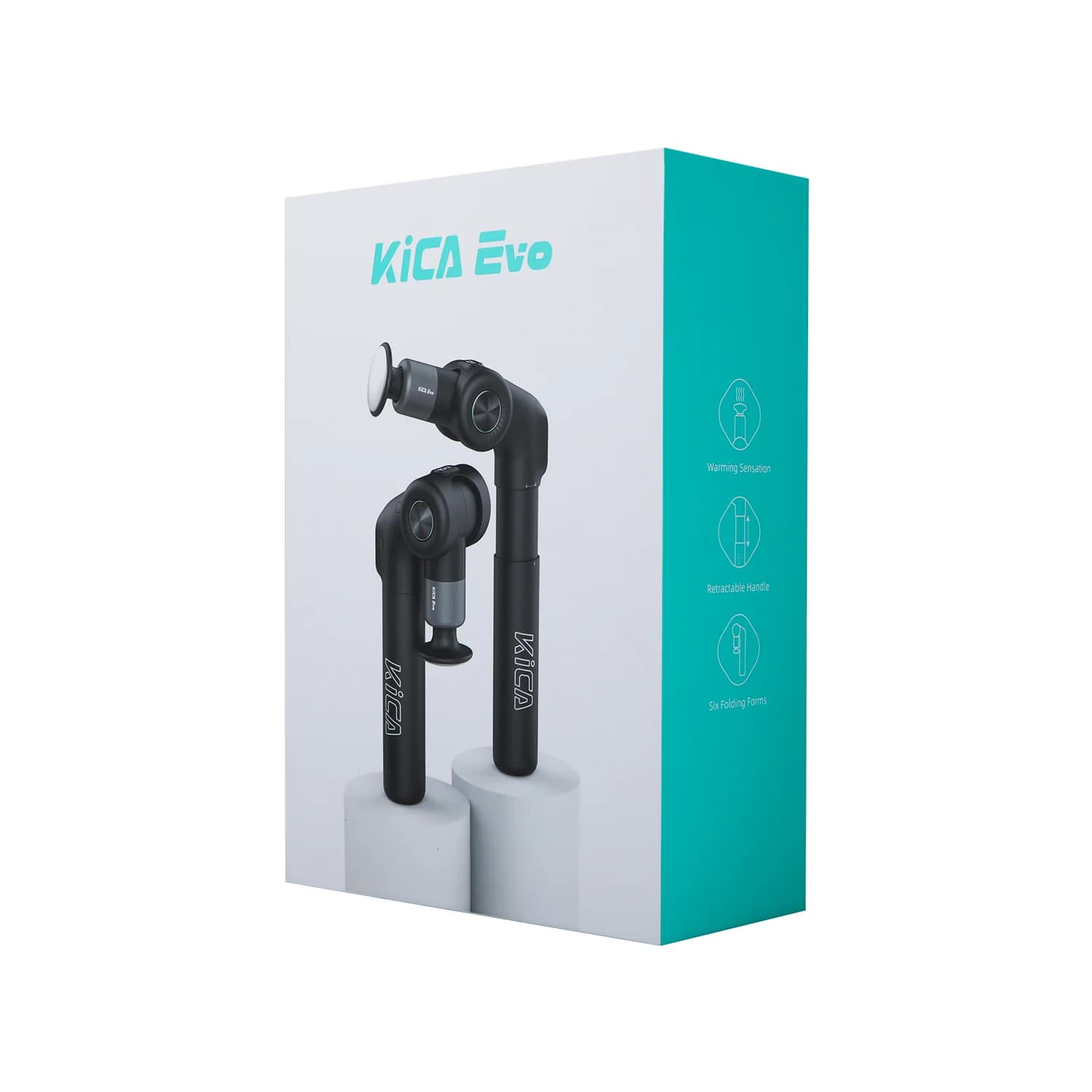 ماساژور بدن تفنگی تاشو کیکا مدل KiCA EVO Foldable Massage Gun — تصویر ۶