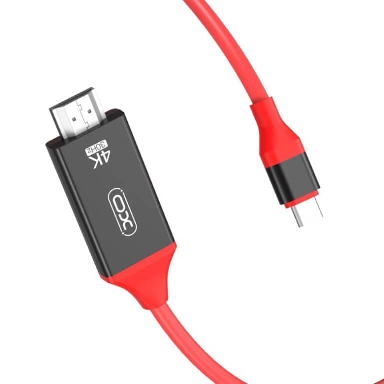 کابل تبدیل تایپ سی به HDMI ایکس او مدل XO GB005 — تصویر ۲