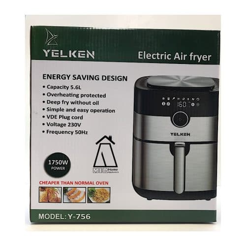 سرخکن هواپز رژیمی یلکن مدل YELKEN Y-756