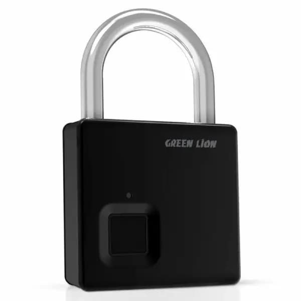 قفل اثر انگشتی گرین لاین Green Lion Fingerprint Padlock GNMINIFPPDLKBK — تصویر ۵