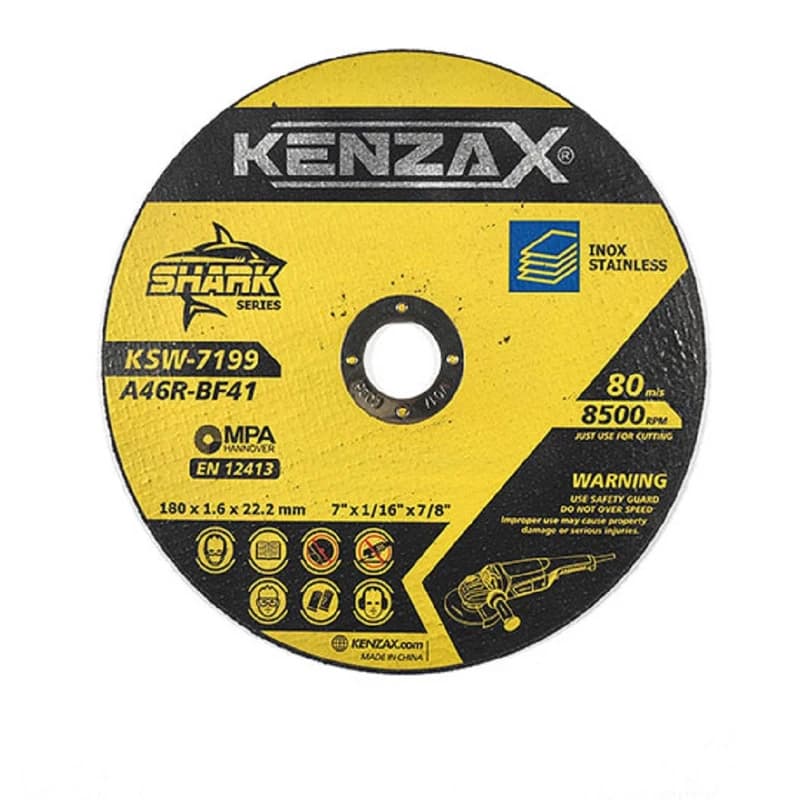 صفحه استیل بر کنزاکس مدل KSW7199 سایز ۱۸۰x۱.۶ میلی متر