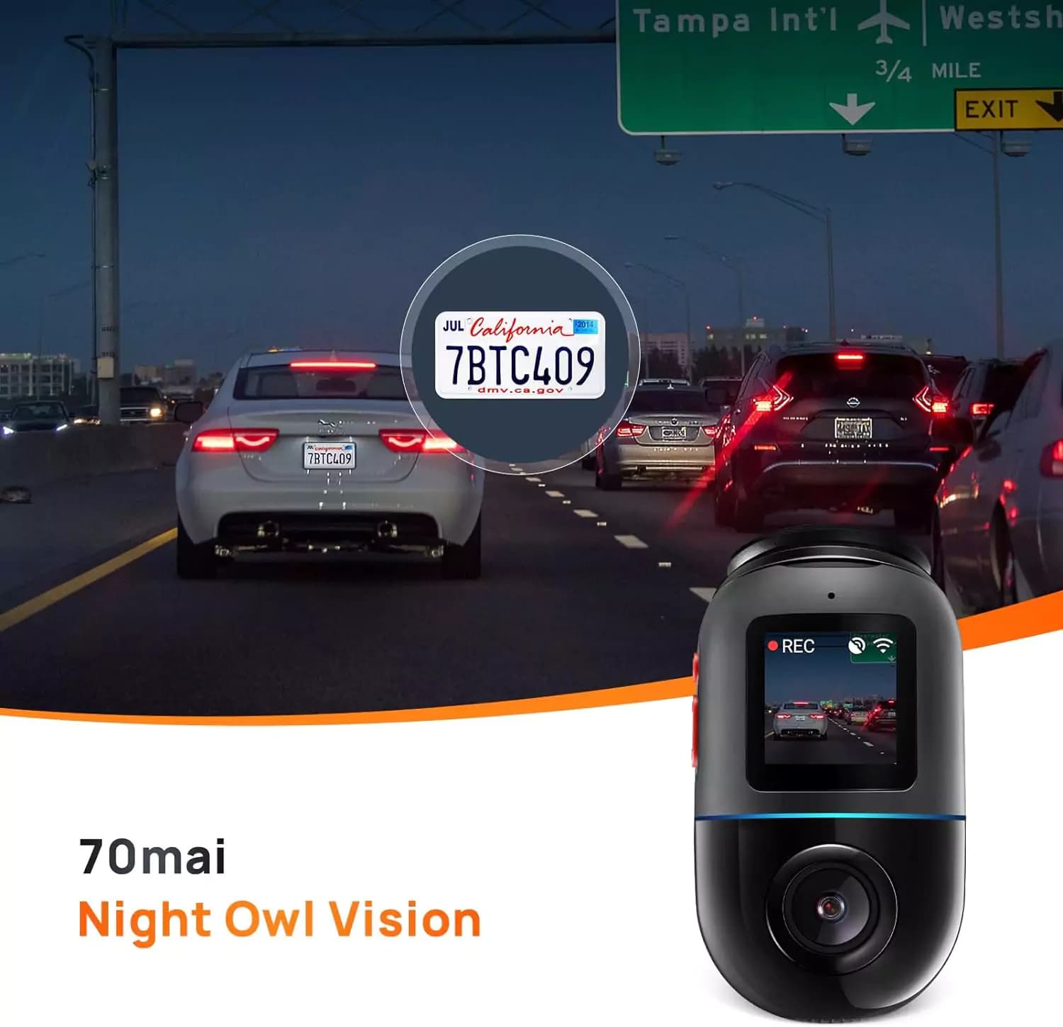 دوربین ماشین ۳۶۰ درجه شیائومی مدل ۷۰MAI DASH CAM OMNI X200 — تصویر ۵