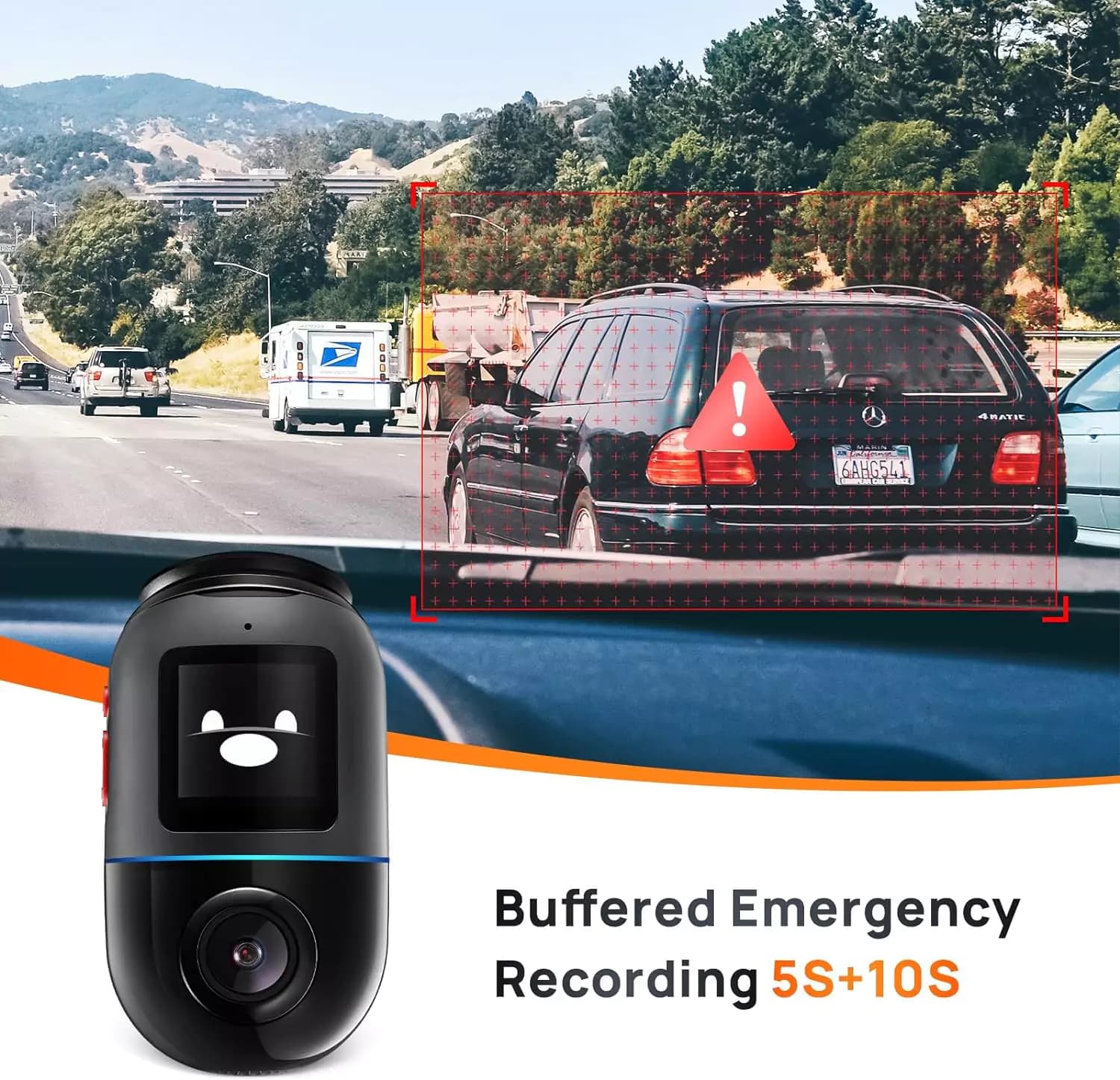 دوربین ماشین ۳۶۰ درجه شیائومی مدل ۷۰MAI DASH CAM OMNI X200 — تصویر ۳