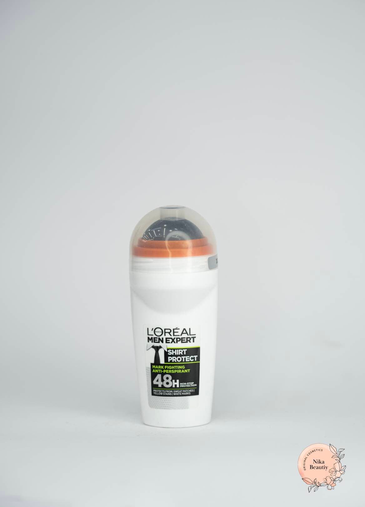 مام رولی لورال مدل Shirt Protect با عملکرد ۴۸ ساعته و محافظت از لباس حجم 50 میل – L’Oréal