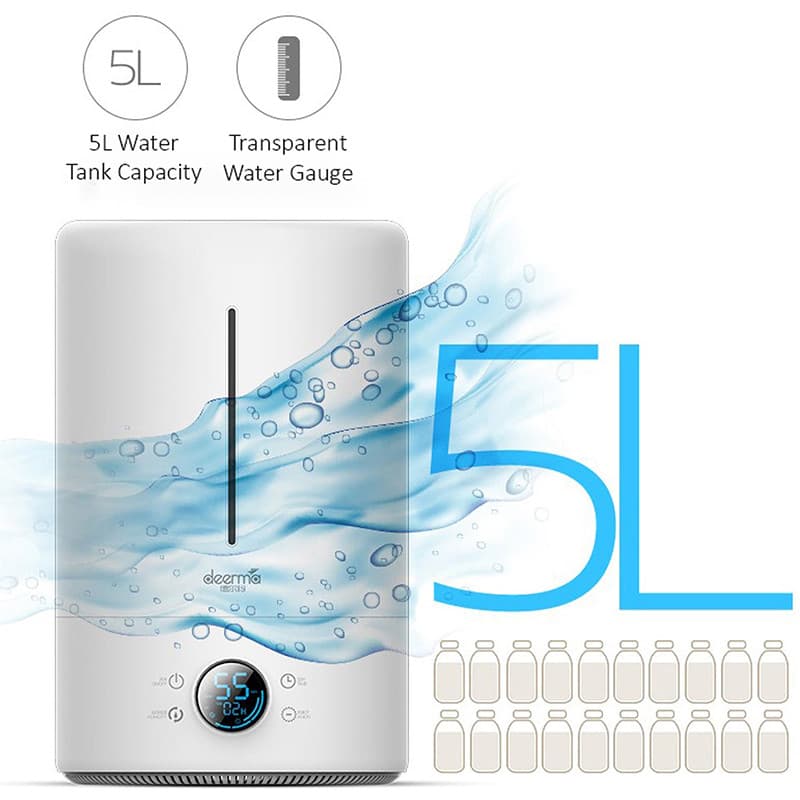 دستگاه رطوبت ساز و بخور سرد شیائومی درما مدل Xiaomi Deerma F628S Humidifier — تصویر ۷