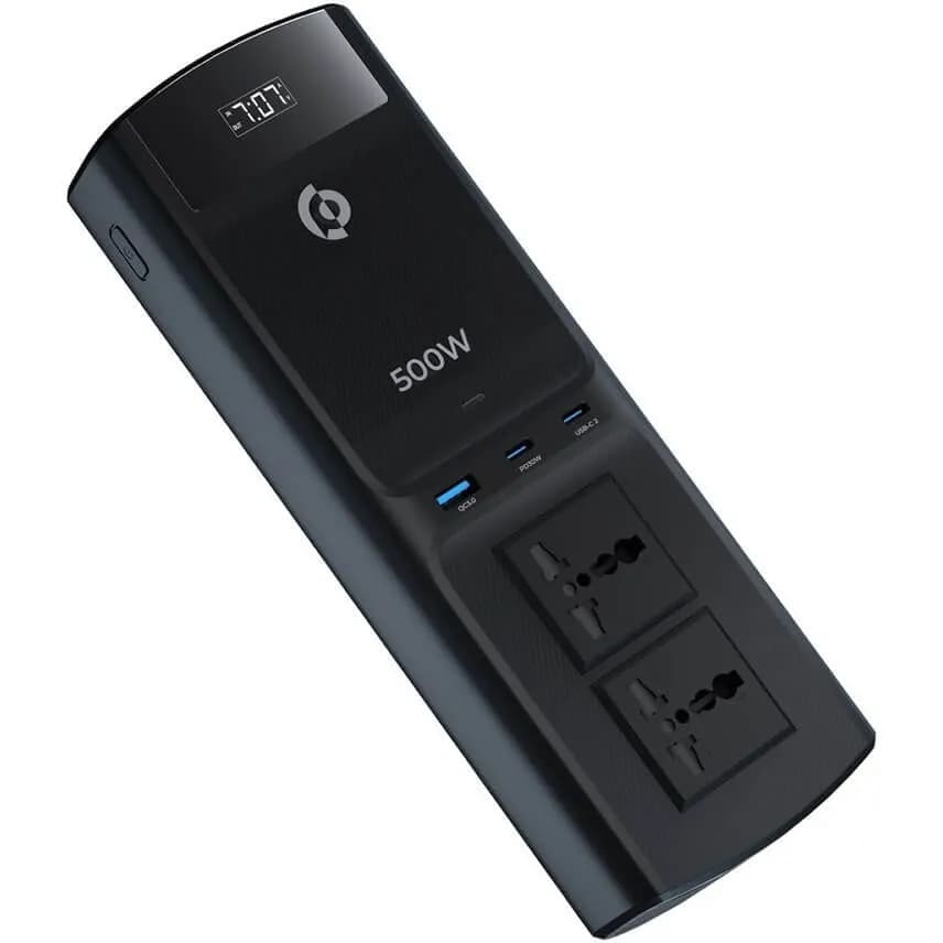 چند راهی پاورولوژی Powerology Universal Multi-Port Car Inverter PCCSR008 توان ۵۰۰ وات — تصویر ۲