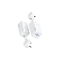 چند راهی برق و شارژر پاورولوژی Powerology 65W Power Strip PWPS65W دارای ۳ پورت — تصویر ۴
